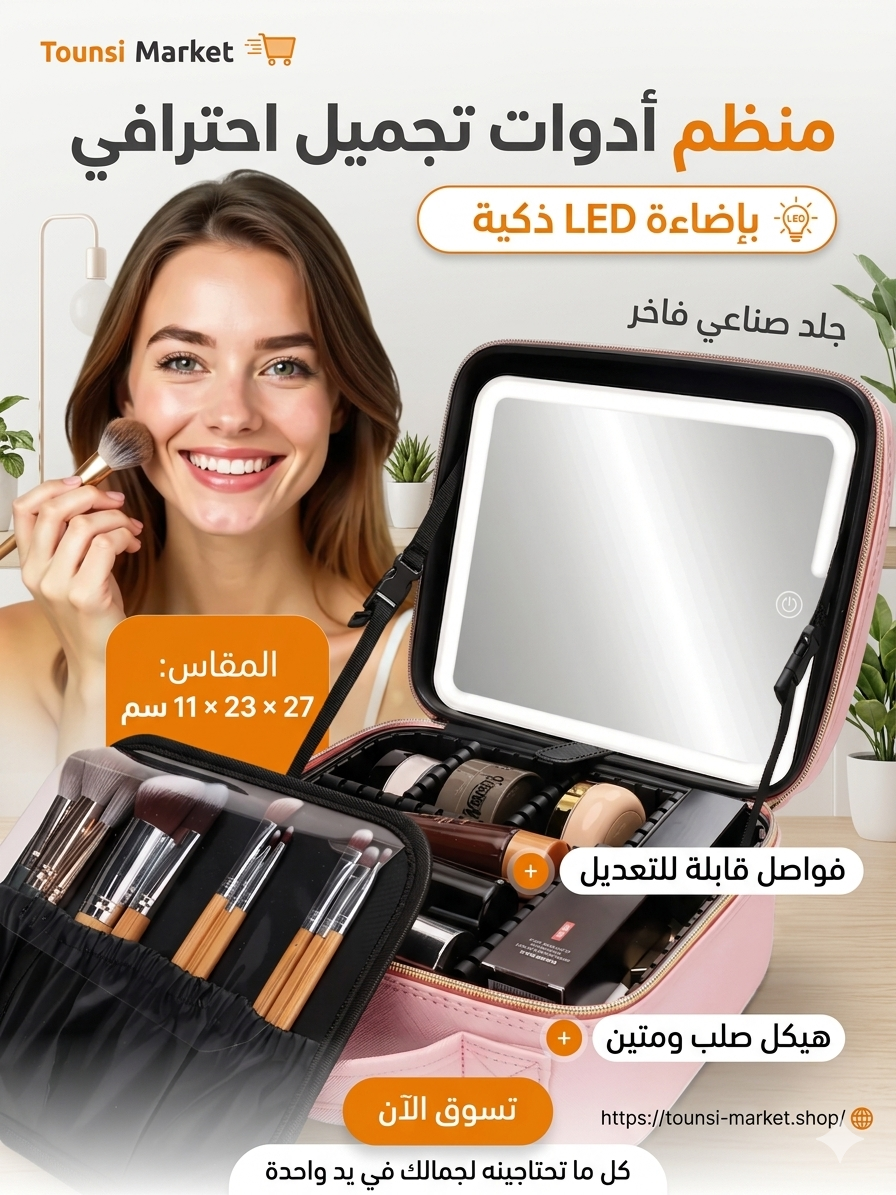 Trousse Beauté Miroir LED