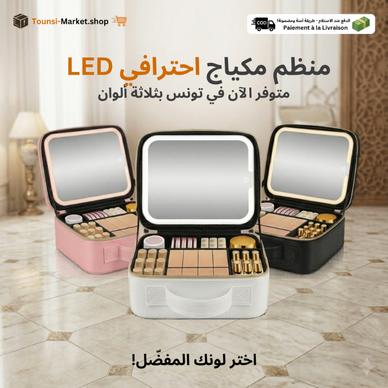 Trousse Beauté Miroir LED