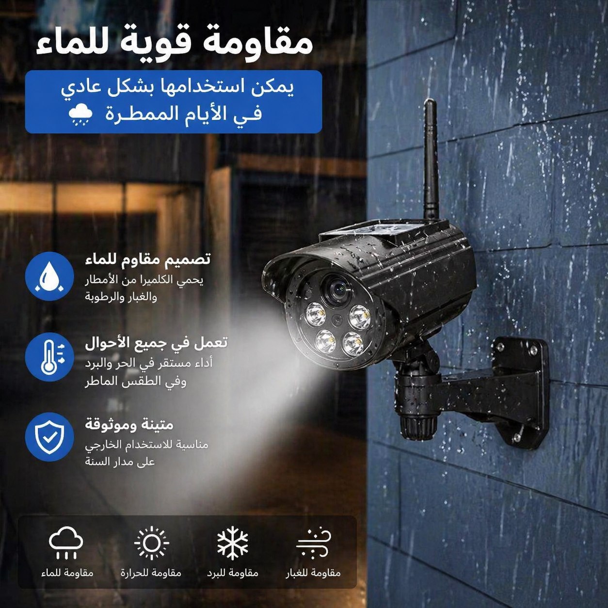 كاميرا المراقبة الوهمية الذكية